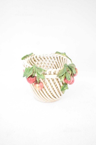 Panier céramique cerise - panier,