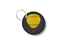 Porte cles clé clefs rond