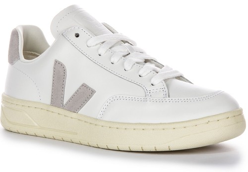 Veja v12 baskets cuir - en,