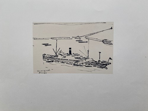 Tableau litho croquis - 10,