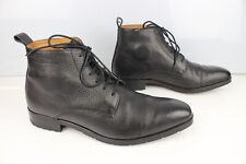 HELSTONS Bottines lacets cuir grainé moto T 46 Très bon état