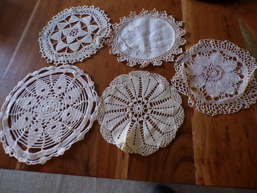Linge ancien napperons en - linge,