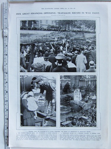 1918 wwi imprimé trafalgar - wwi,