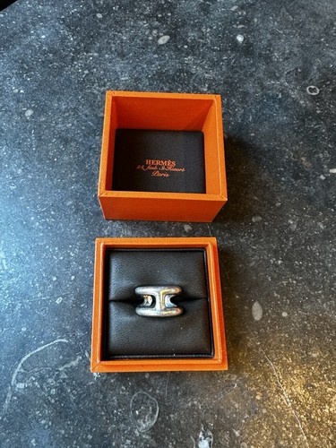 Bague hermès osmose argent - hermès,