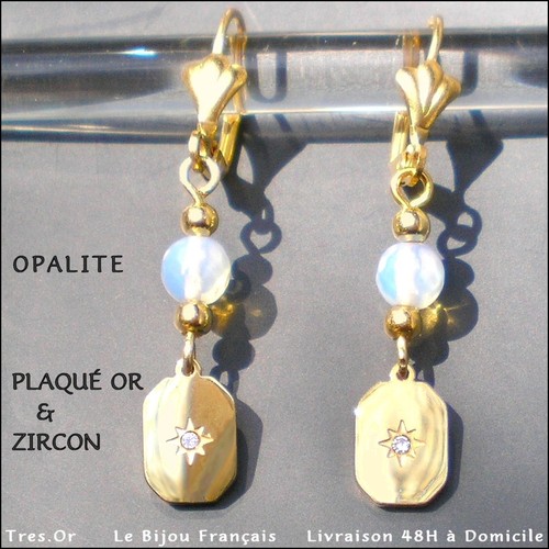 Plaqué carats zircons - or,