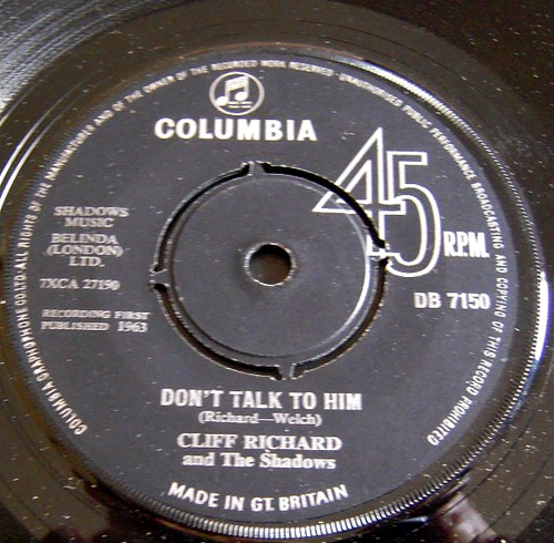 Cliff richard don talk to - richard,