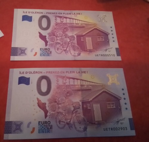 Billet zero euro souvenir - billet,