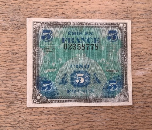 Billet francs 1944 - billet,