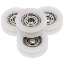  4 Pcs Roue Portail Coulissant Poulie Porte Coulissante À Rouleaux