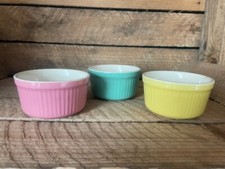 3 ramequins vintages Digoin France