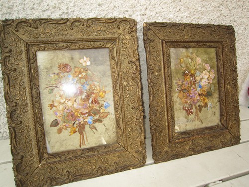 Antique pair natural - of, dried