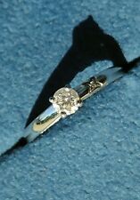 Solitaire Mauboussin or gris