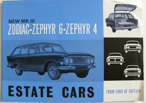Brochure ford zodiac zephyr - brochure,