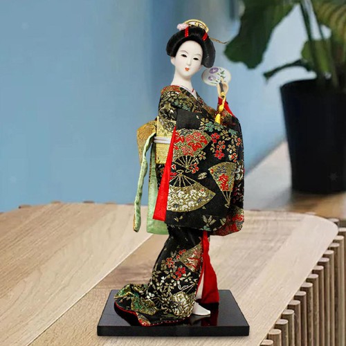 Sculpture poupée geisha - poupée,