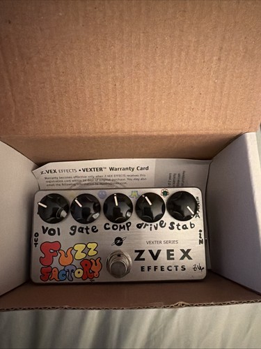 Zvex fuzz factory guitar - fuzz, pedal