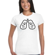 Femmes Drôle Cyclisme T-Shirt