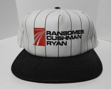 Casquette Trucker Snapback RANSOMES CUSHMAN RYAN Des Années 1980 Minty