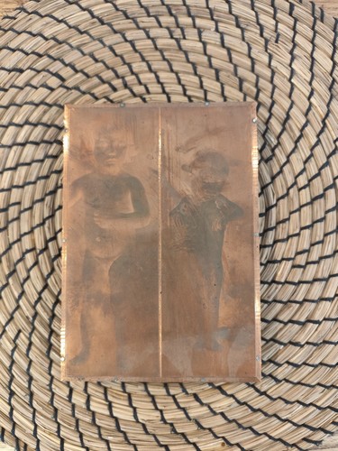 Ancienne plaque photographique