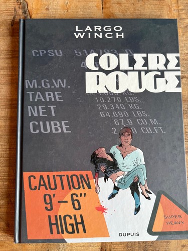 Largo winch colere rouge - winch, :