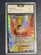 Carte Pokémon Ho-Oh Ex FA 119/124 NB Dragons Exaltés - FR - PCA 8