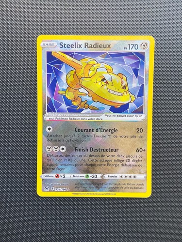 Carte pokémon steelix radieux - carte,
