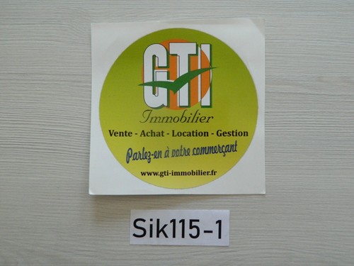 Grand autocollant gti - grand,