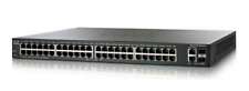 Switch Cisco Small Business SLM248PT SF200-48P  48 PORT 10/100 MBS POE