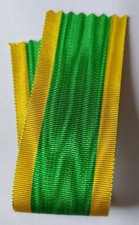 VIETNAM: Long ruban pour l'ordre du dragon d'Annam à titre civil, 17 cm x 37 mm