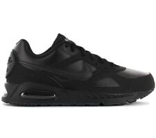 Nike air max Ivo Leather Hommes Sneaker 580520-002 - Triple Noir - Chaussures