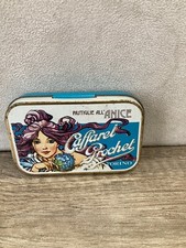 Boîte de Pastilles Anis italiens ,  vides, en métal  : CAFFAREL-PROCHET