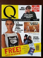 Q Magazine Issue 51 Dec 1990 - Happy Mondays, Sinead O'Conner, Sisters of Mercy.