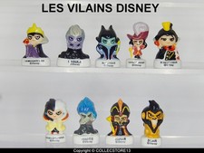 SERIE COMPLETE DE FEVES LES VILAINS DE DISNEY  2026