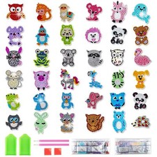 Diamond Painting Enfant Diy Diamant Painting pour Fille Garçon 5D Diamant Pei...