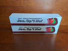 1/50 WSI 2 CAISSON FRIGO JAC.OP'T HOF POUR SEMI REMORQUE , DIORAMA RESTAURATION