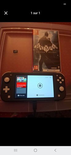 Nintendo switch lite gris - nintendo,