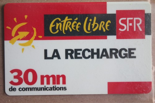 Telecarte sfr recharge - telecarte,