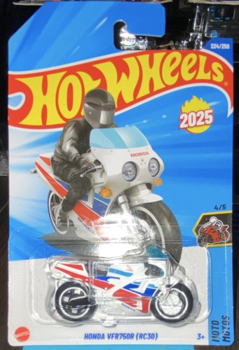Hot wheels honda vfr750r - hot,