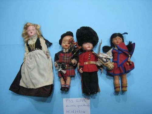 Poupées anciennes folklorique - anciennes,