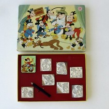 Jeu de tampons Walt Disney Carousel - Multi Print Milano Italie Jouet ancien