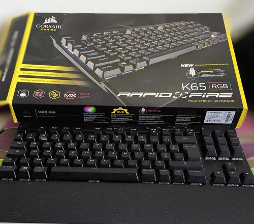 Clavier corsair k65 - corsair, rgb