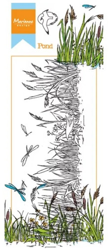 Tampons marianne design étang - marianne,