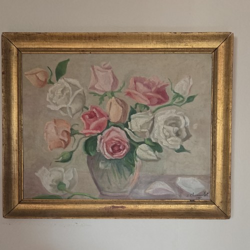 Hst nature morte bouquet - ,