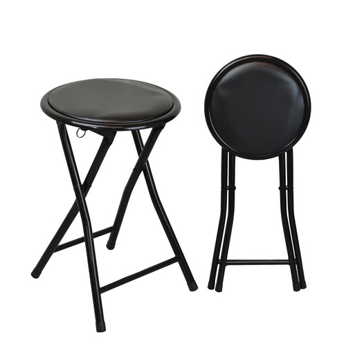Rembourré pliant tabourets - 6x,