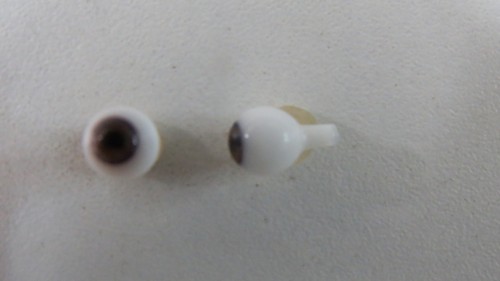 Yeux poupée ancienne - ,