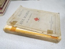 CA496 AVE MARIA EN 404 LANGUES 1932 ORDRE EQUESTRE SU ST SEPULCRE DE JERUSALEM 