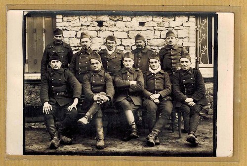 Cpa carte photo - carte, 32e