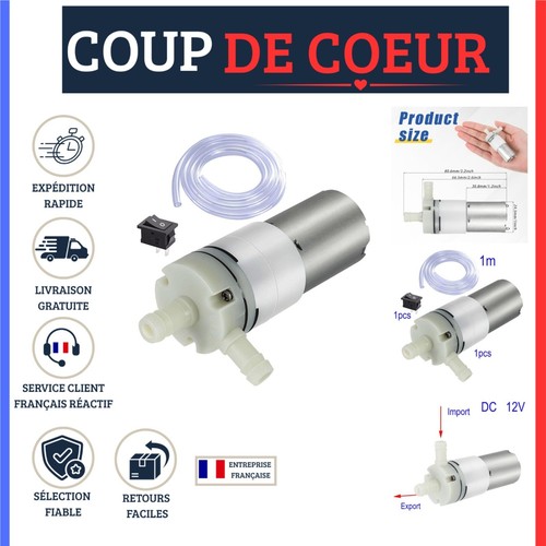 Mini pompe eau v - 12,