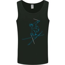 Ski Homme Débardeur Bleu