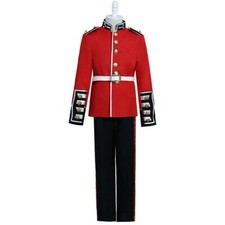 Garçons Enfants Royal Britannique Garde Uniforme Veste Costume Hussard Tambour