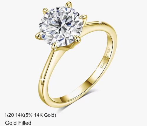 Bague carats et - 14,